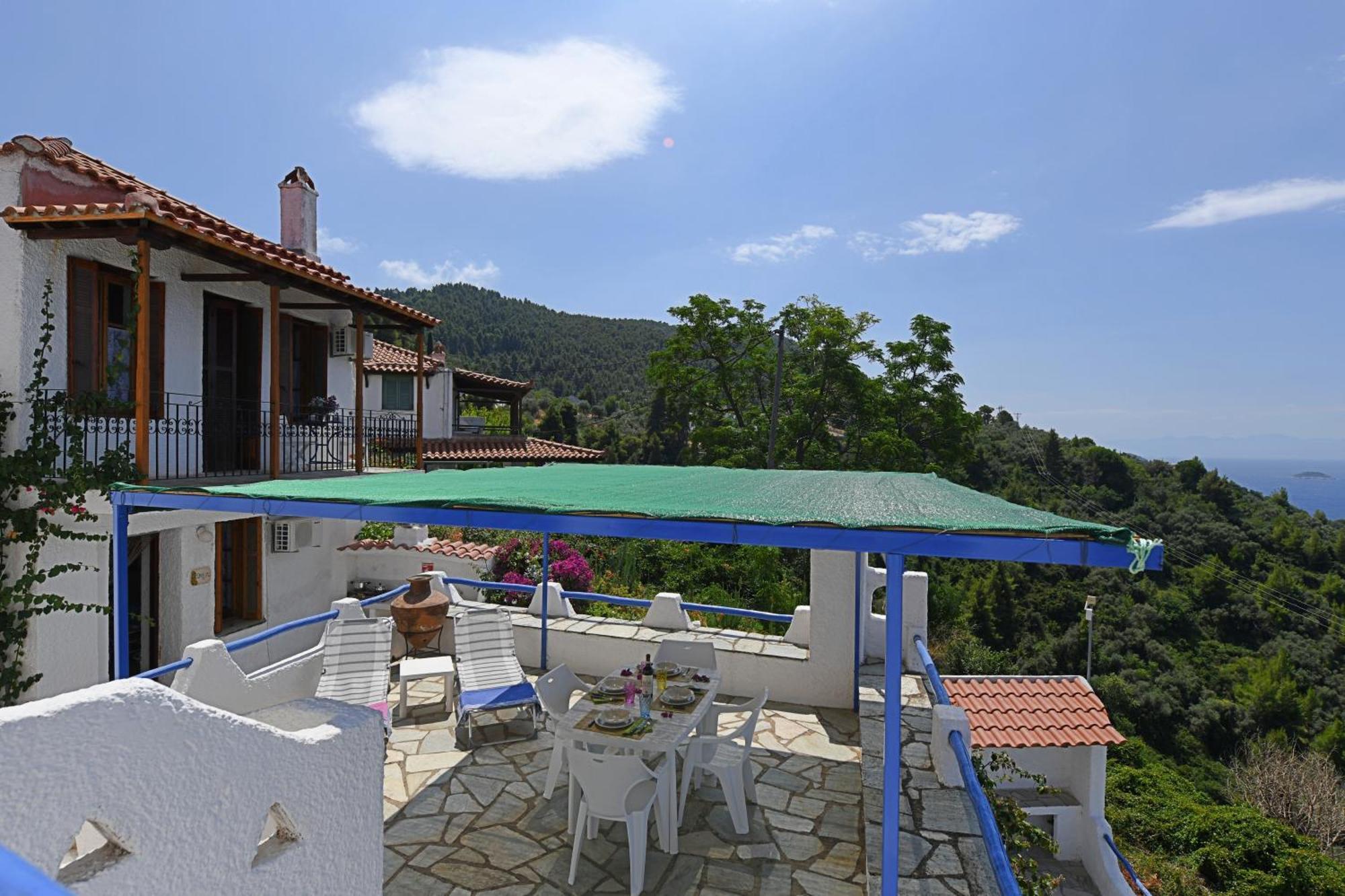 Secret Sporades Panoramic Residence Klíma Szoba fotó