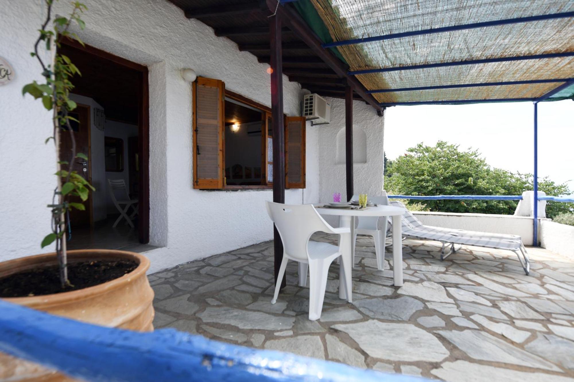 Secret Sporades Panoramic Residence Klíma Szoba fotó