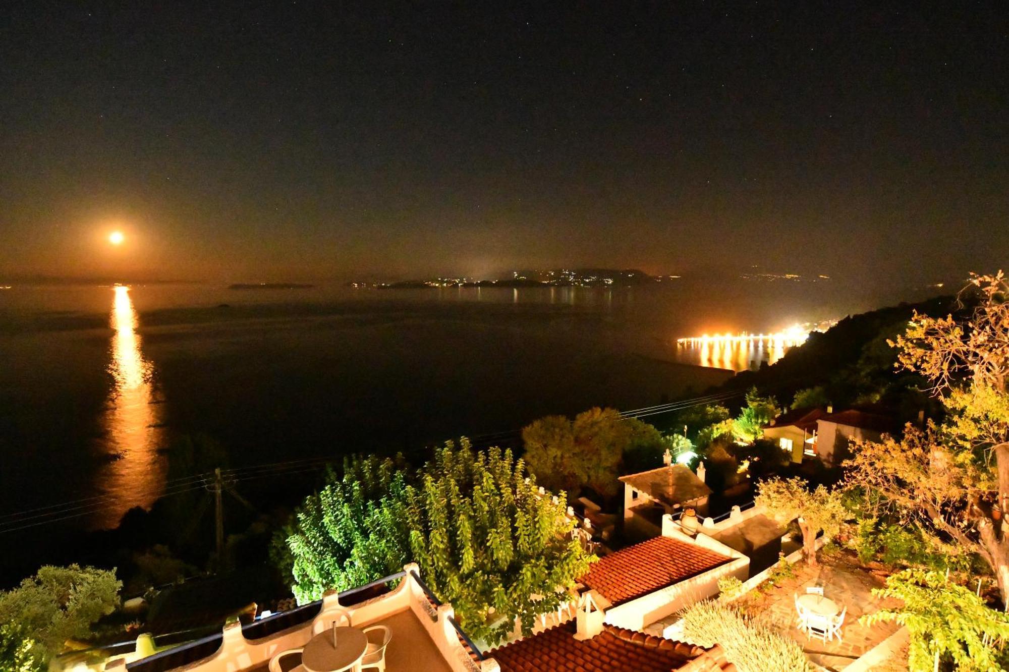 Secret Sporades Panoramic Residence Klíma Szoba fotó
