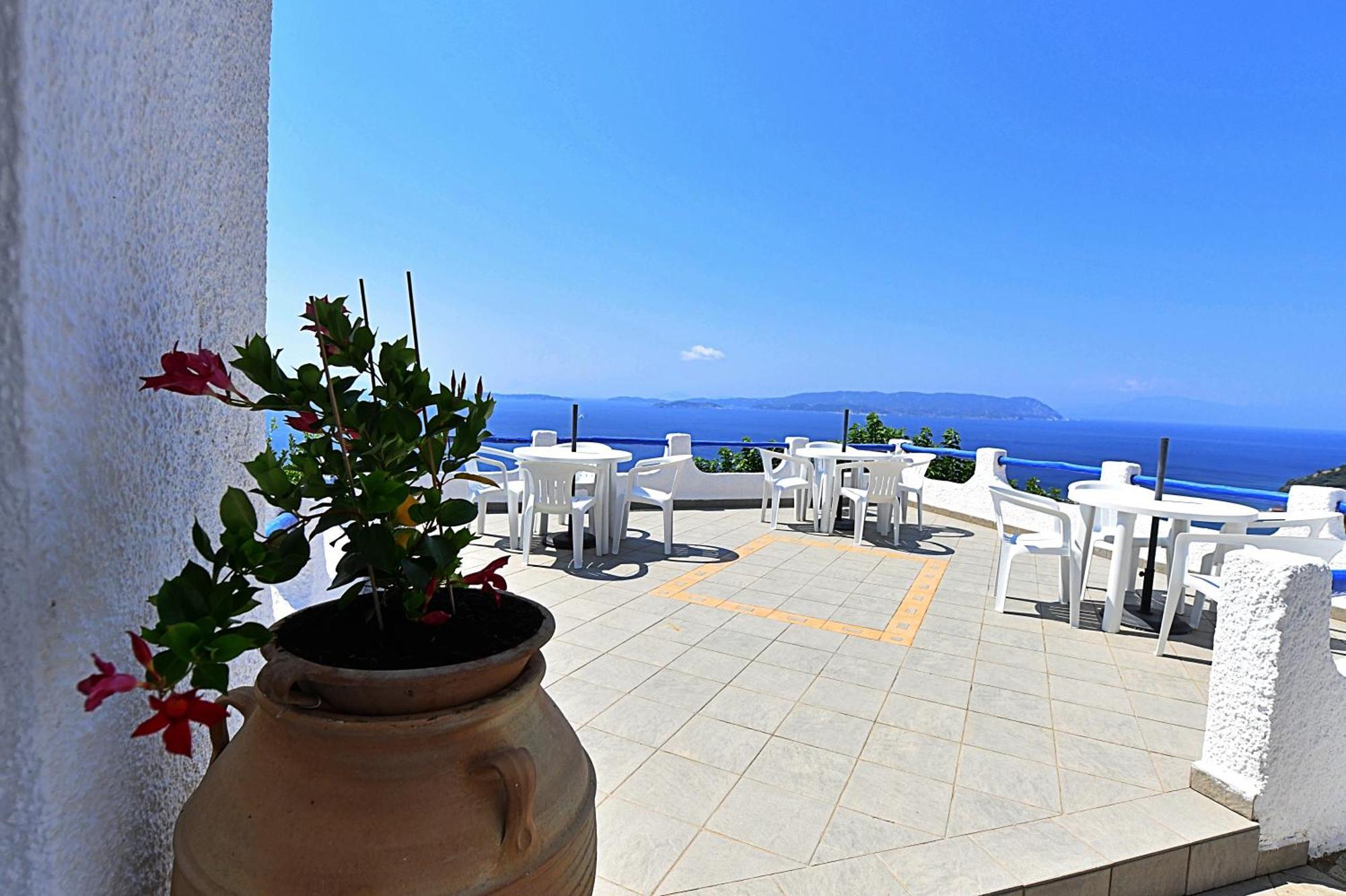 Secret Sporades Panoramic Residence Klíma Szoba fotó