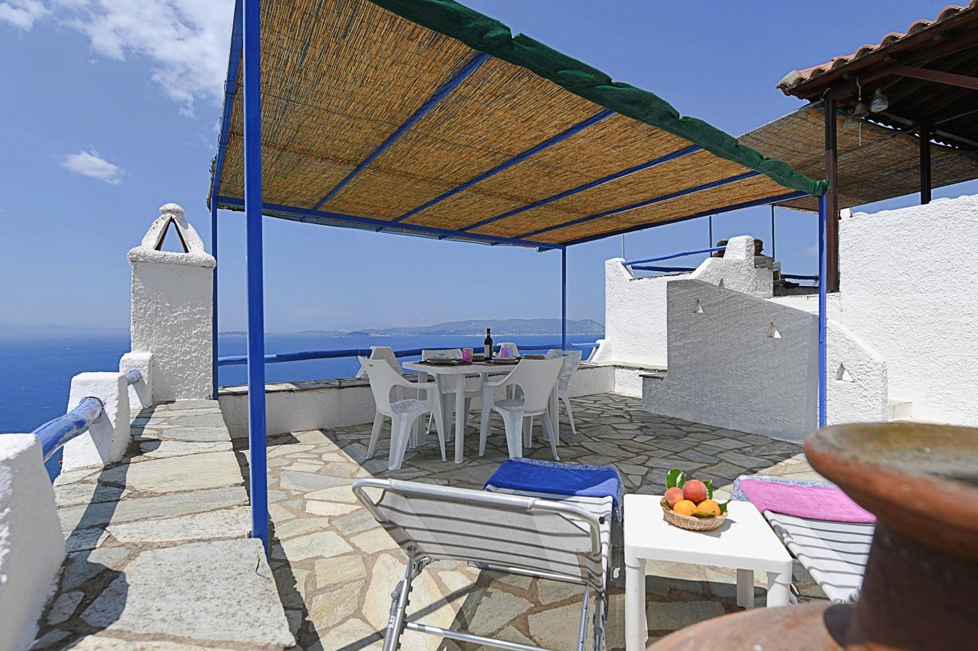Secret Sporades Panoramic Residence Klíma Szoba fotó