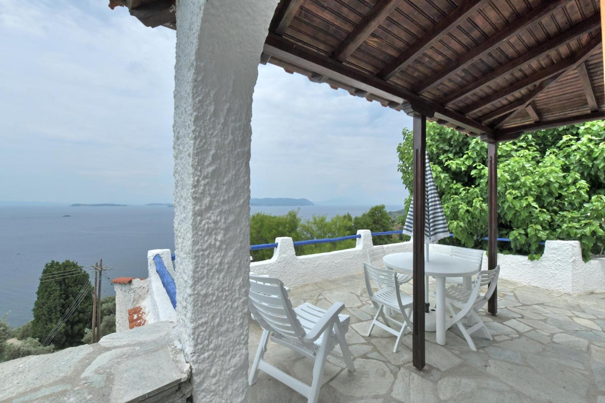 Secret Sporades Panoramic Residence Klíma Szoba fotó