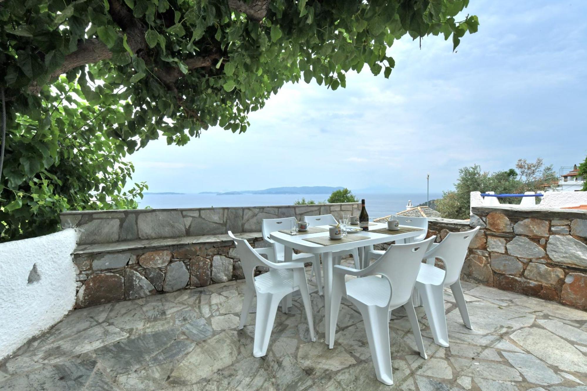 Secret Sporades Panoramic Residence Klíma Szoba fotó