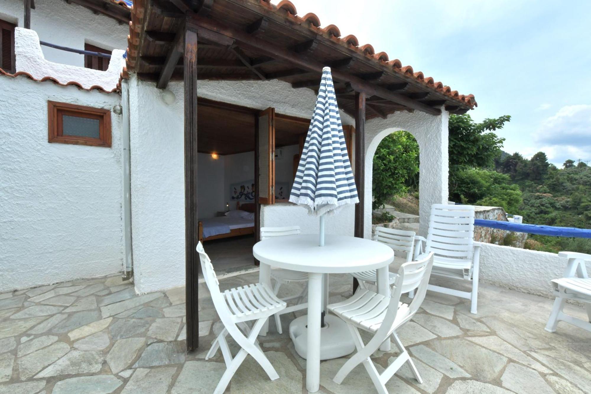 Secret Sporades Panoramic Residence Klíma Szoba fotó