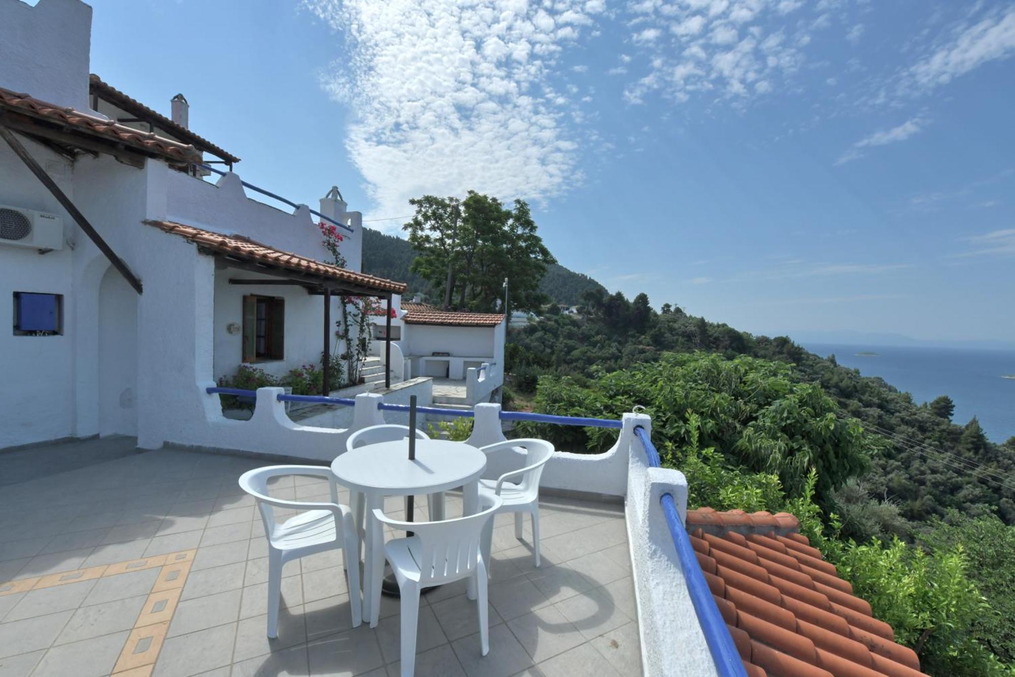 Secret Sporades Panoramic Residence Klíma Szoba fotó