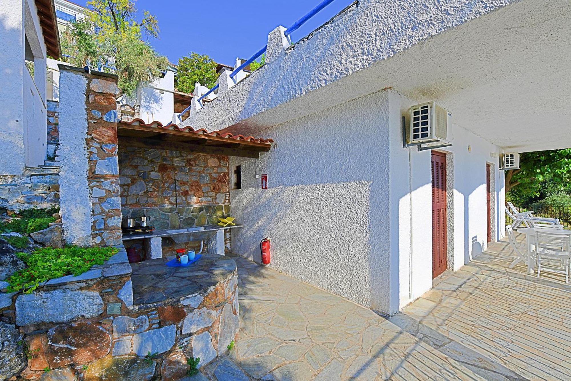 Secret Sporades Panoramic Residence Klíma Szoba fotó
