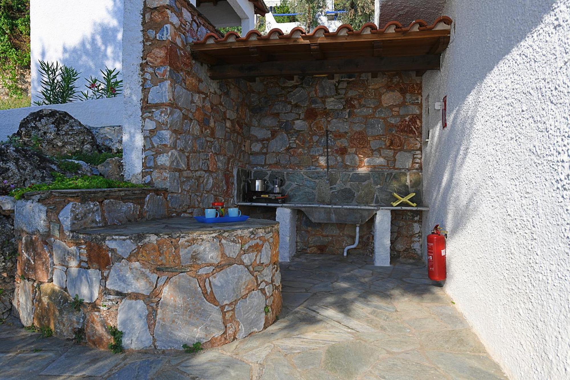 Secret Sporades Panoramic Residence Klíma Szoba fotó